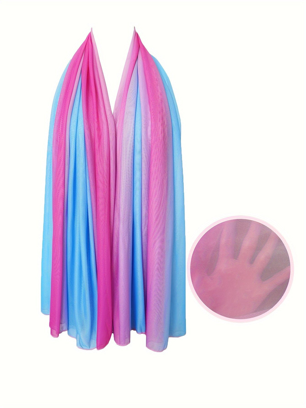 Women's Tie-Dye Knit Beach Sarong