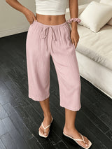 Rosemary | Women's High Waisted Gaucho Capri Pants