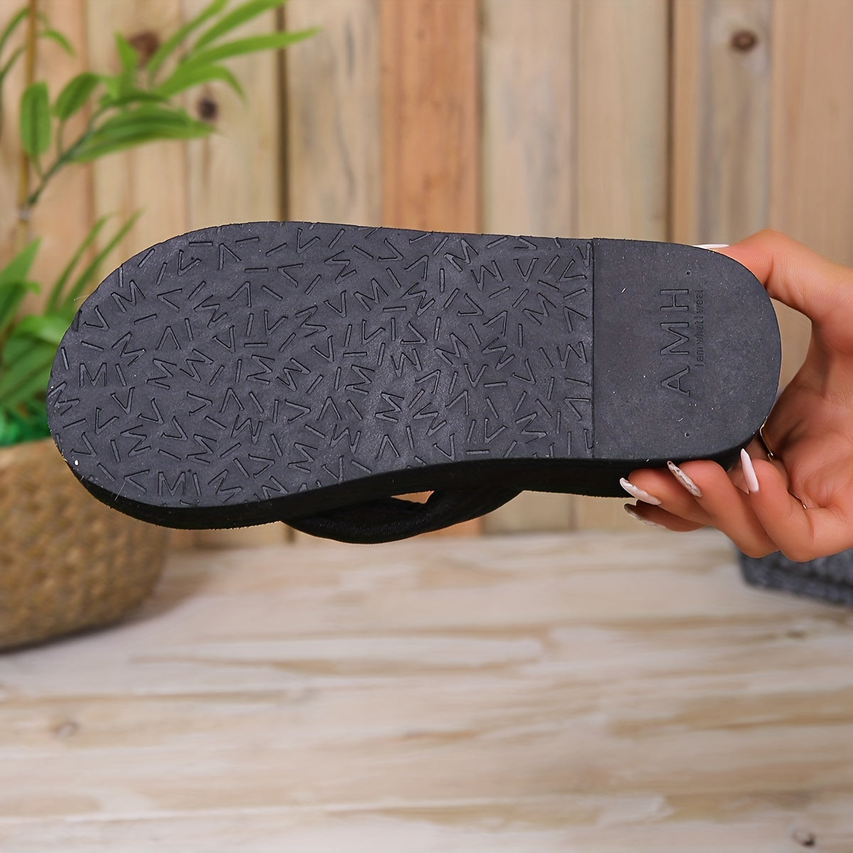 Women's Non-Slip Platform Wedge Thongs
