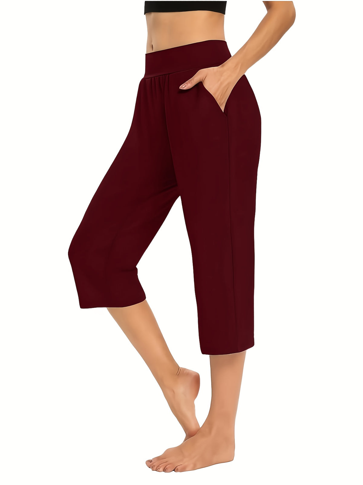 Women's Casual Summer Capri Pants
