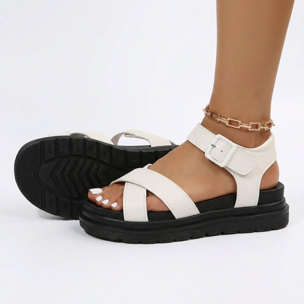 Women's Arch Support Strappy Orthopedic Platform Sandals
