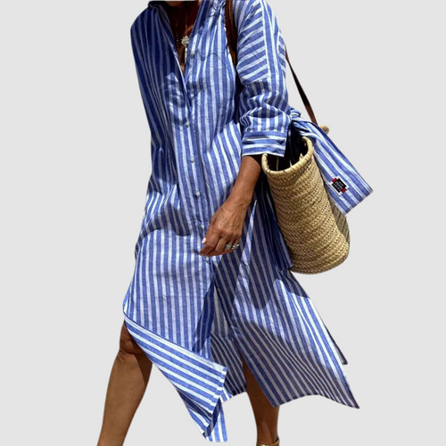 Aggie | Women's Casual Striped Summer Dress