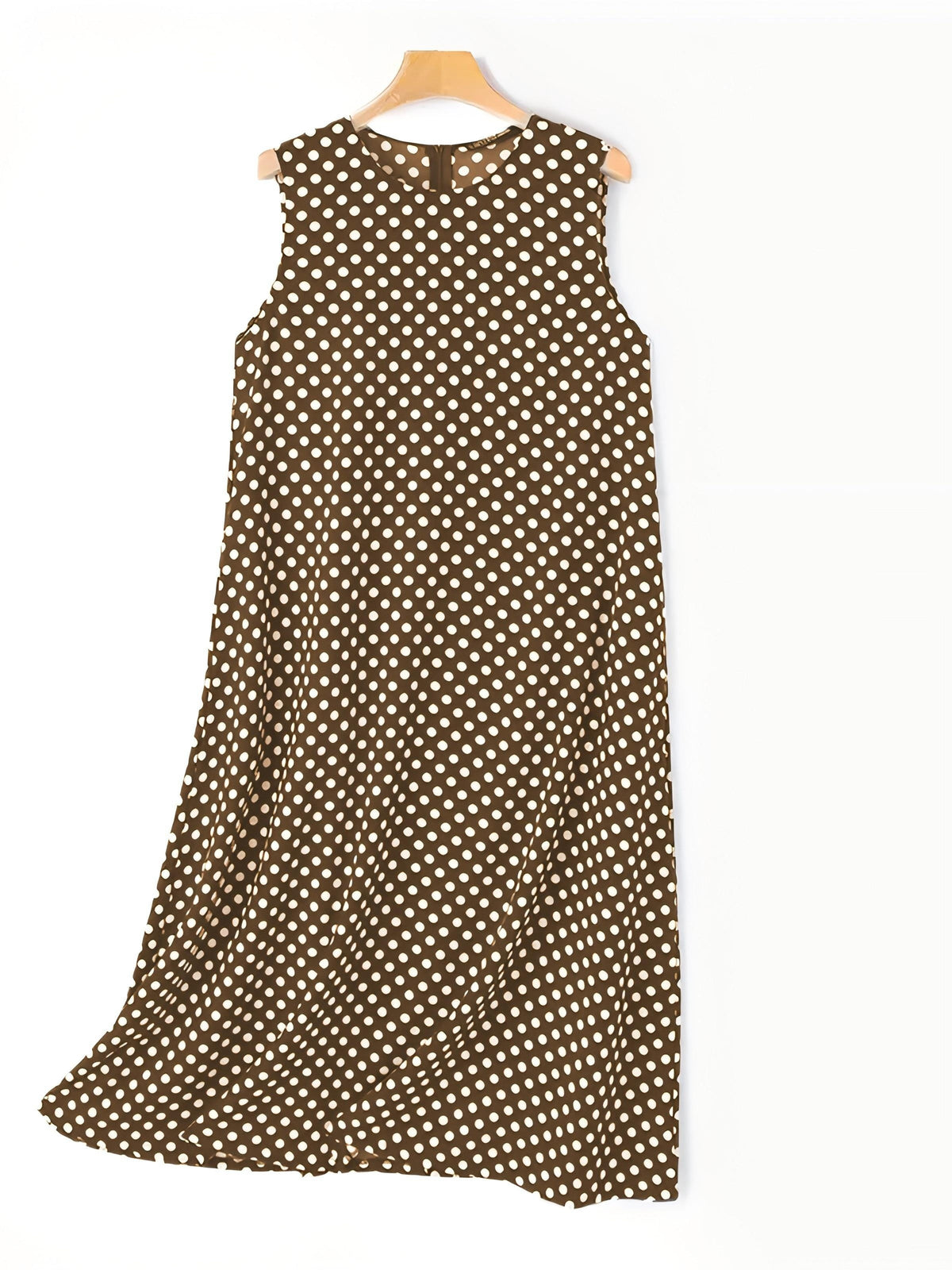 Women's Summer Polka Dot Maxi Dress