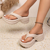 Honora | Women's Orthopedic Lightweight Chunky Platform Thongs