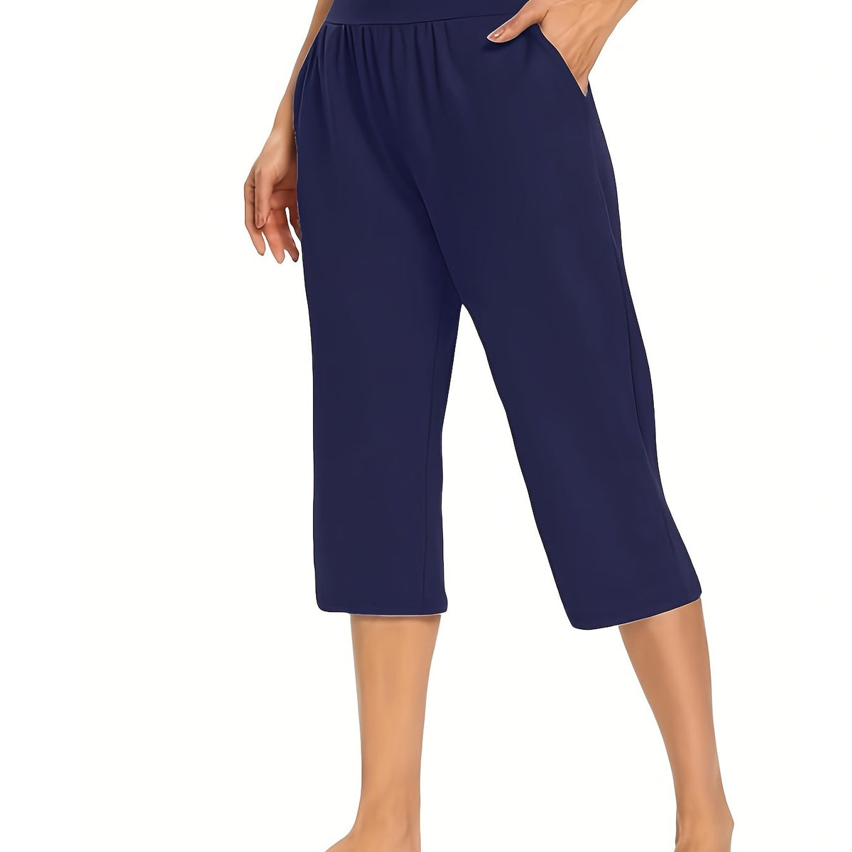 Women's Casual Summer Capri Pants