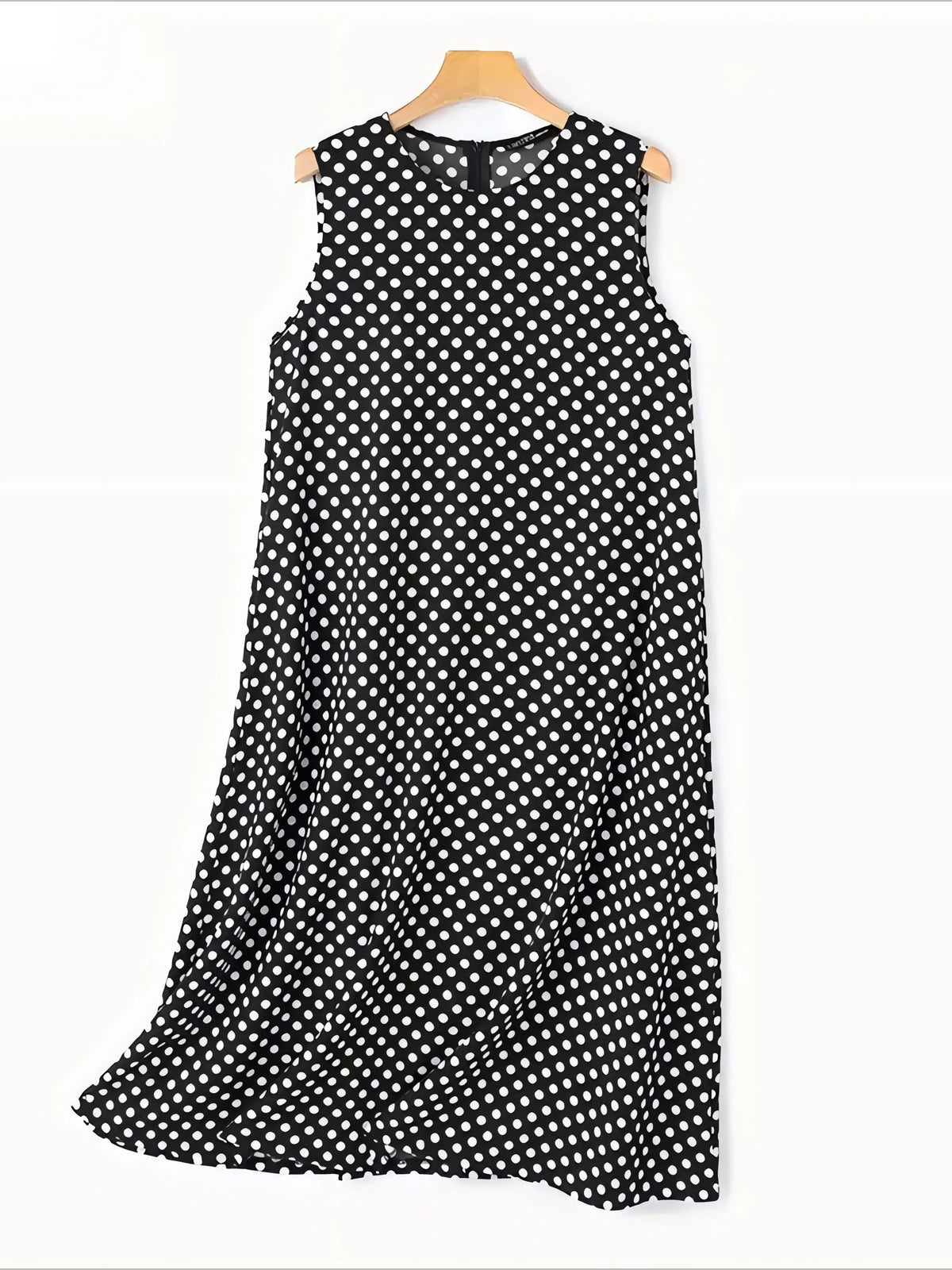 Women's Summer Polka Dot Maxi Dress