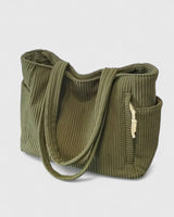 Juniper | Women's Elegant Shoulder Corduroy Tote Bag