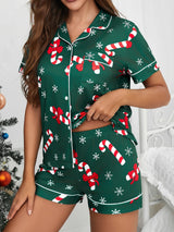 Juniper | Women's Classic Satin Breathable Christmas Pyjamas
