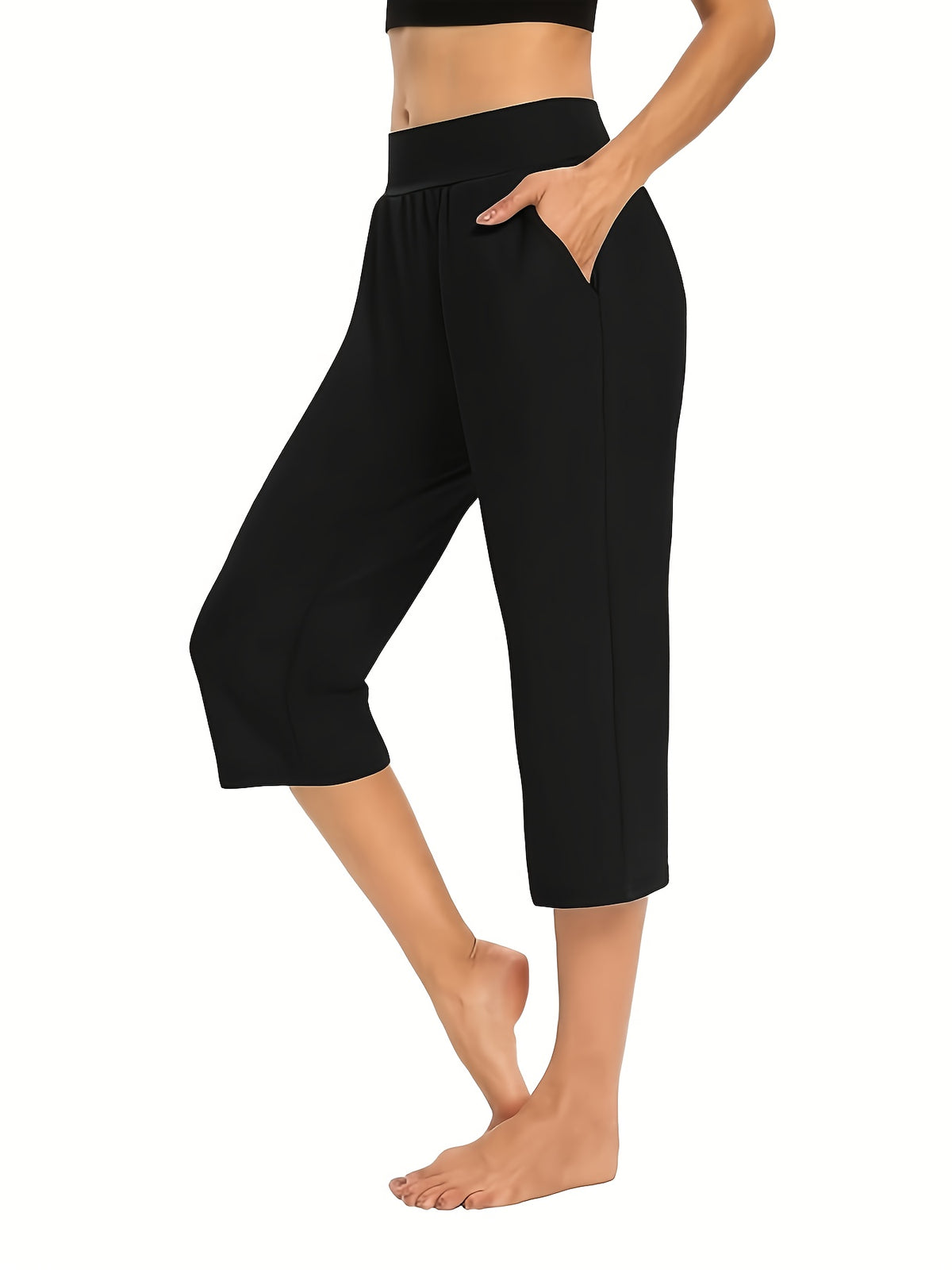 Women's Casual Summer Capri Pants