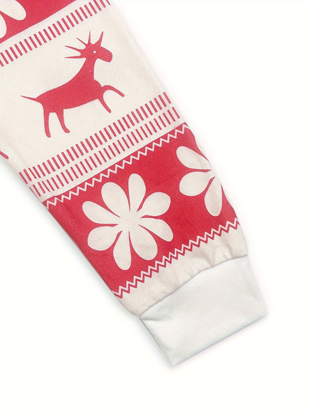 Women's Classic Fair Isle Knit Christmas Pyjamas