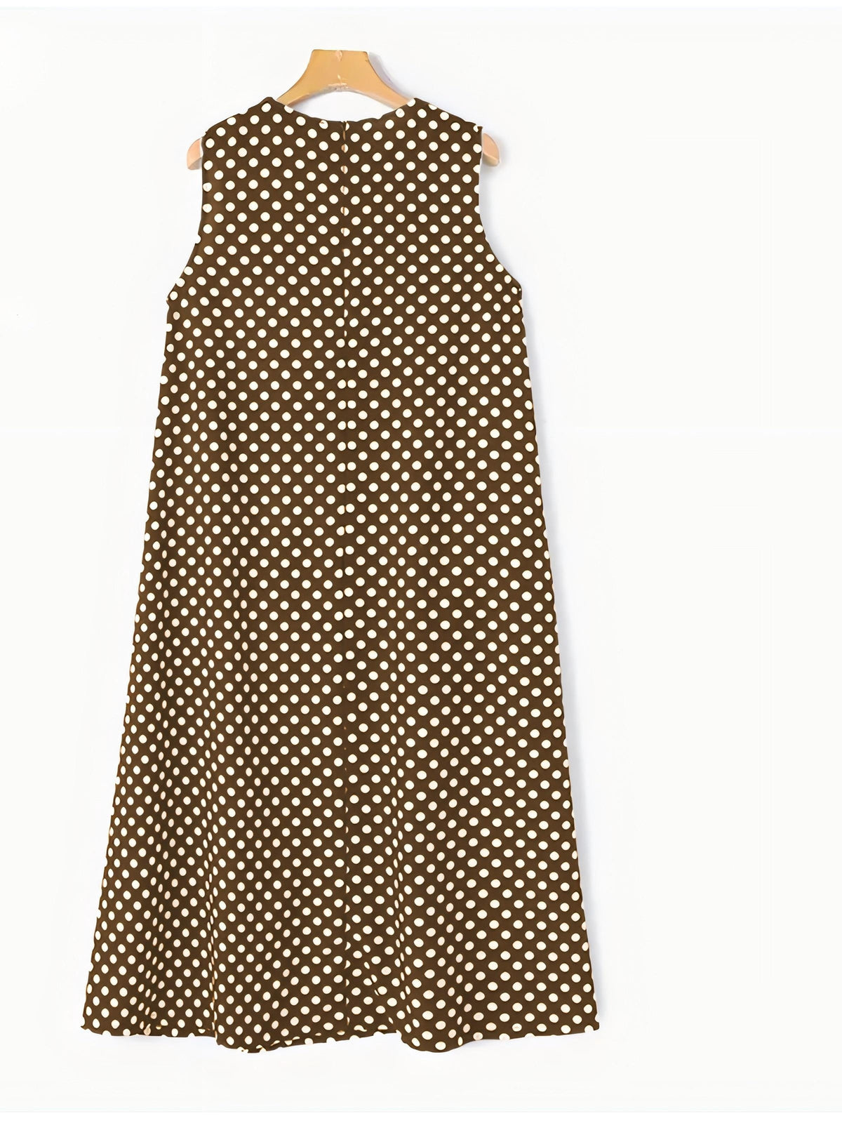 Women's Summer Polka Dot Maxi Dress