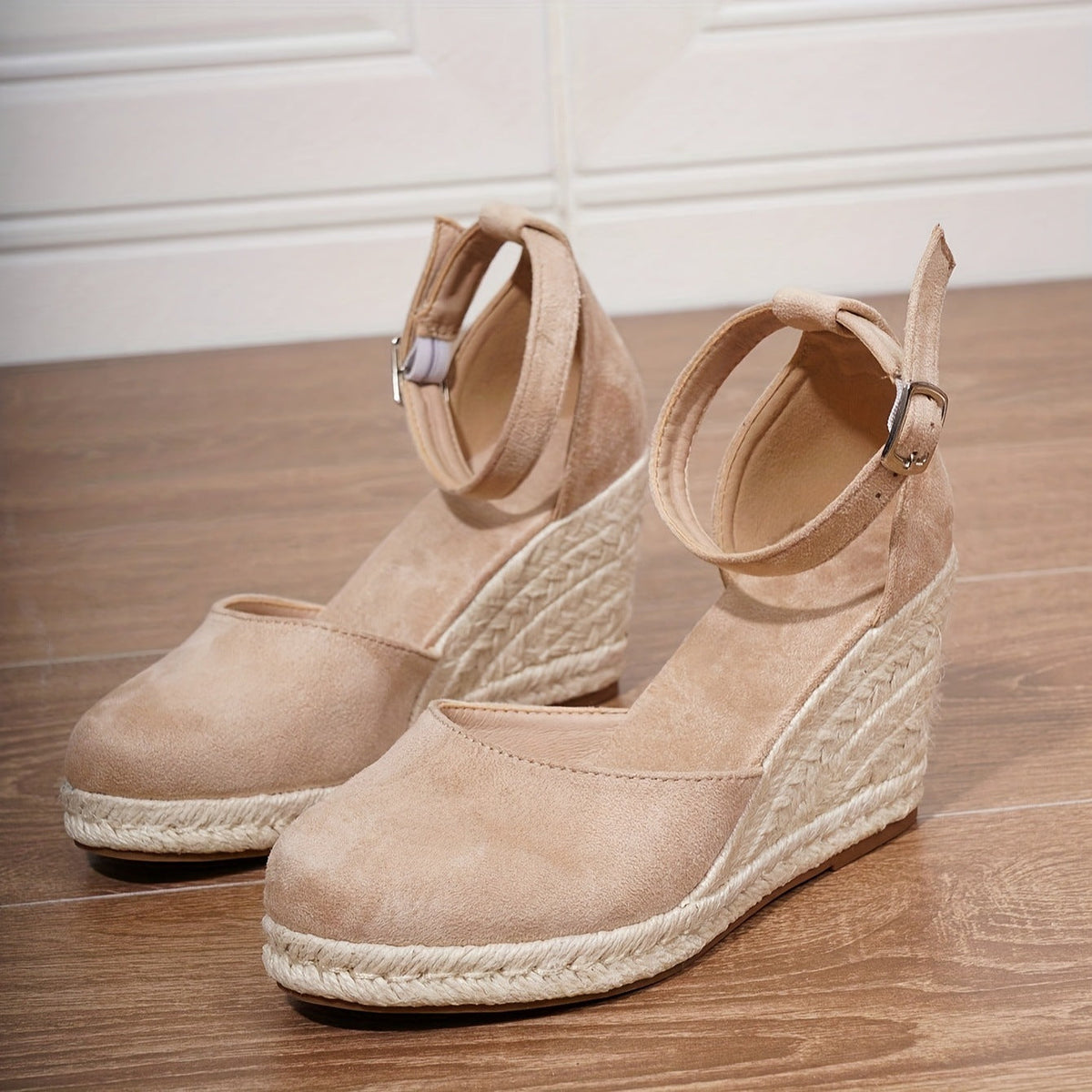 Women's Strappy Espadrilles Wedge Sandal