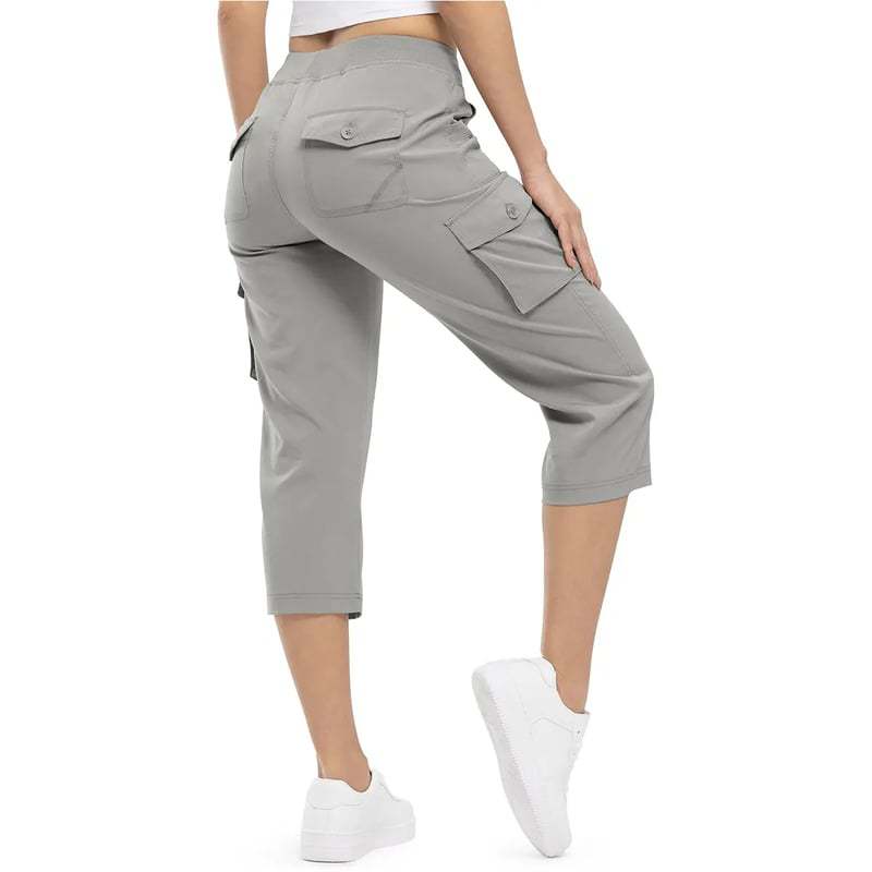 Women's Baggy Cargo Capri Pants