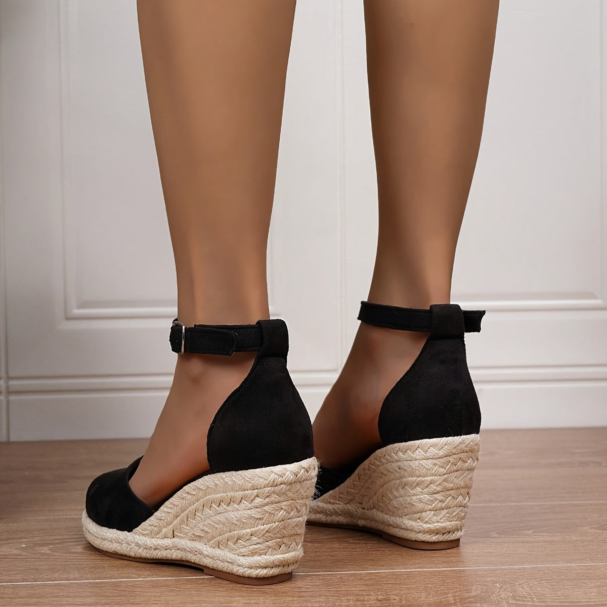 Women's Strappy Espadrilles Wedge Sandal