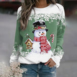 Edwina | Women's Fleece Graphic Christmas Sweater