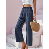 Sibyl | Women's Relaxed Leg Wide Linen Pants