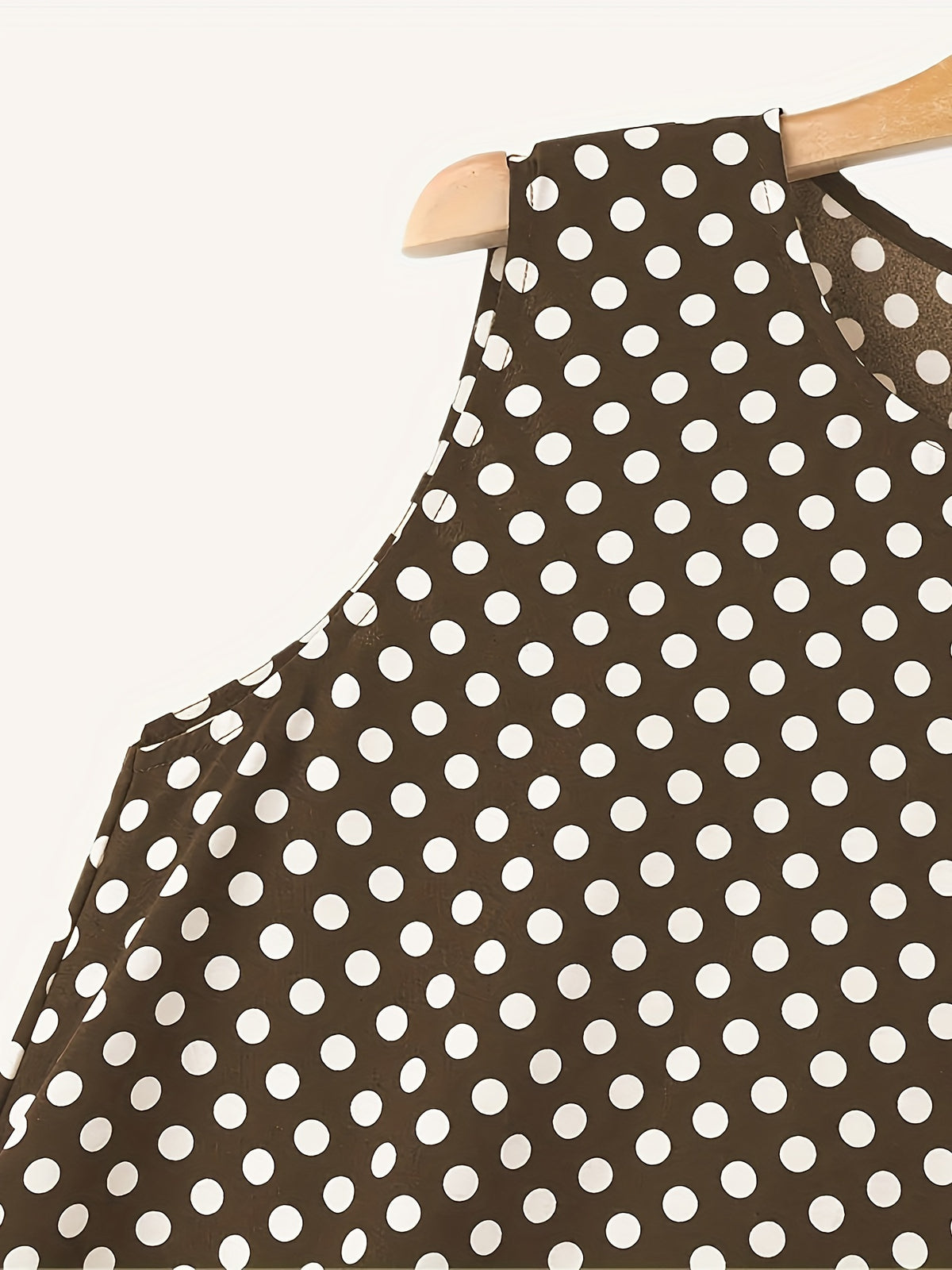 Women's Summer Polka Dot Maxi Dress