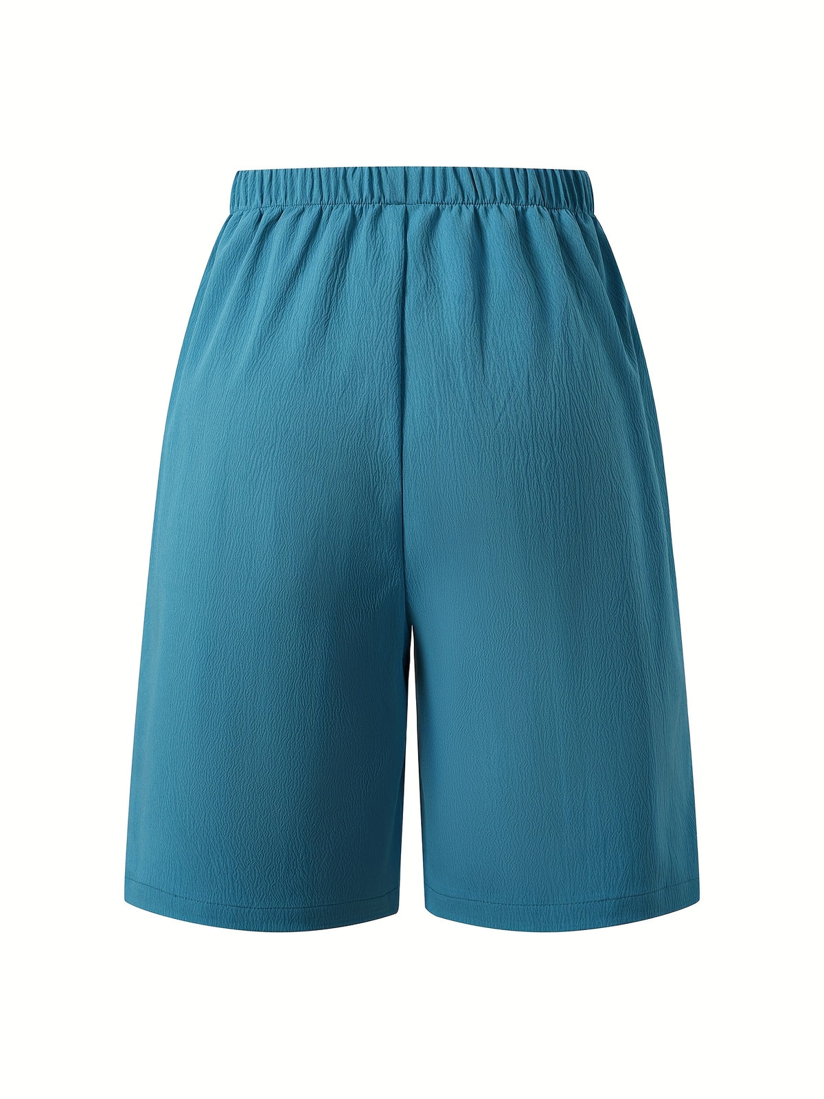 Women's Pleated Baggy Gaucho Capri Pants