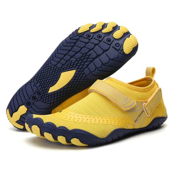 Women's Casual Waterproof Walking Water Shoes - Yellow