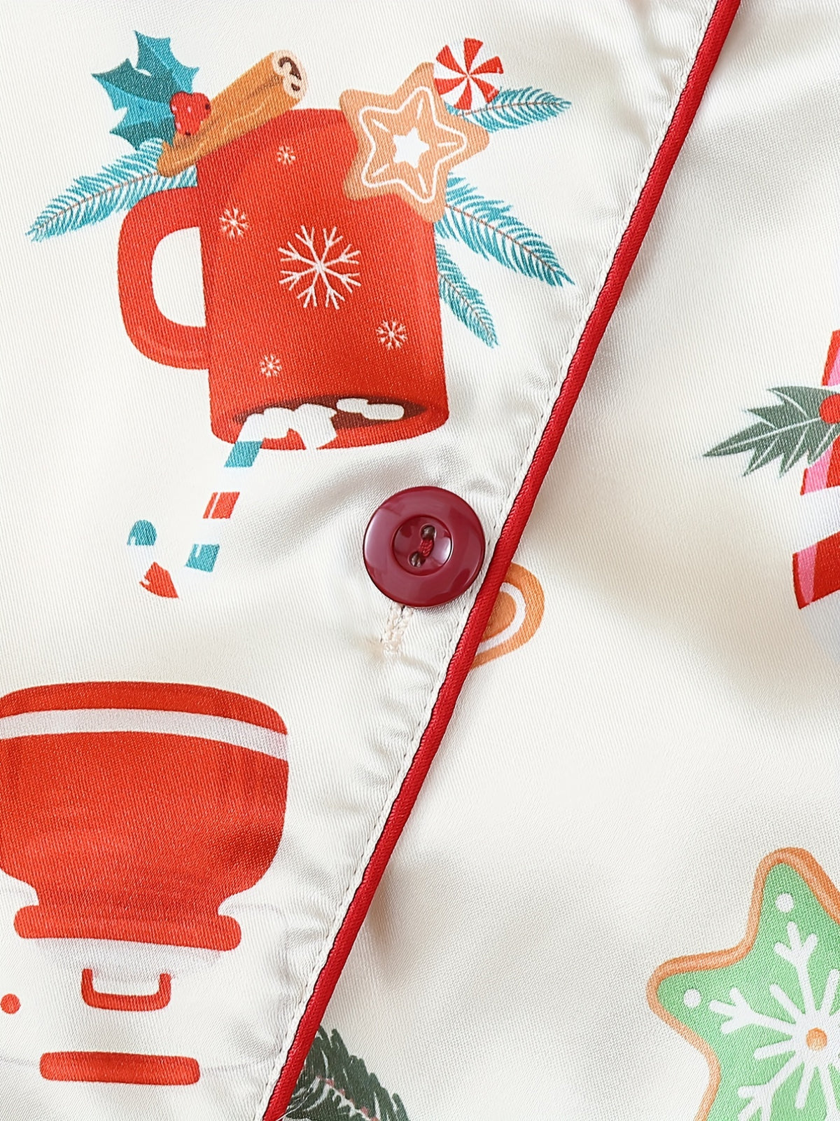 Women's Gingerbread Summer Christmas Pyjamas