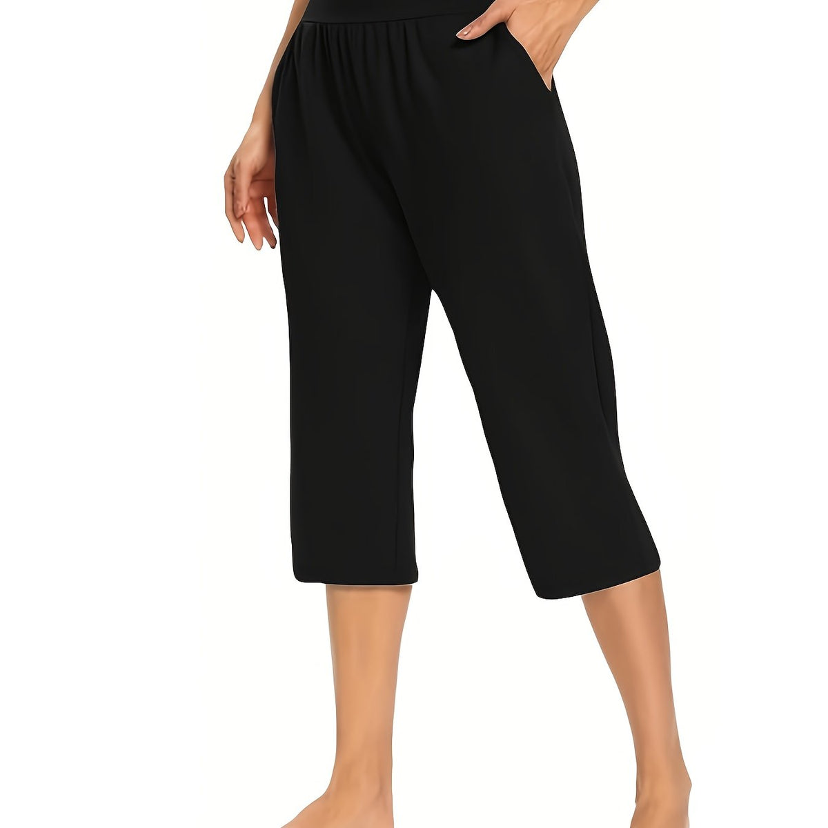 Women's Casual Summer Capri Pants