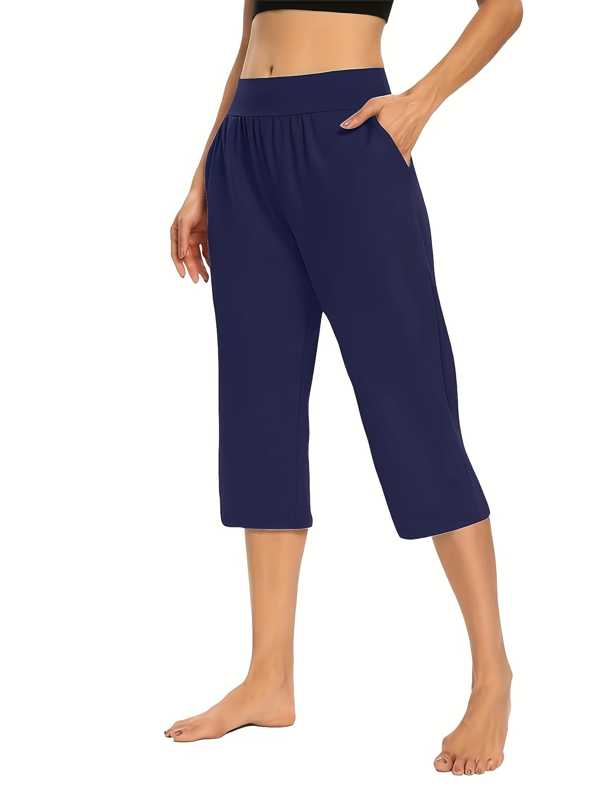 Women's Casual Summer Capri Pants