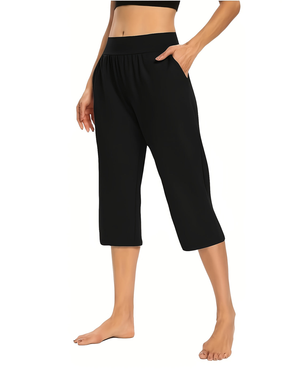 Women's Casual Summer Capri Pants