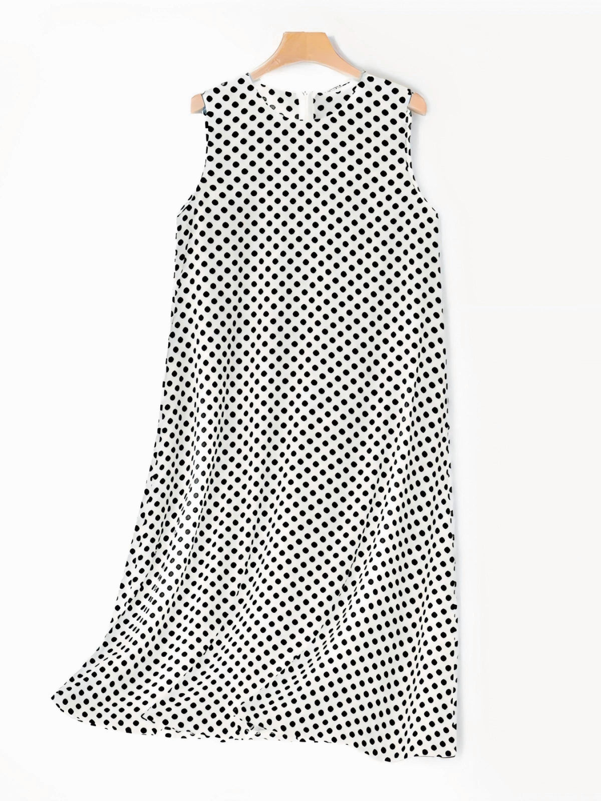 Women's Summer Polka Dot Maxi Dress