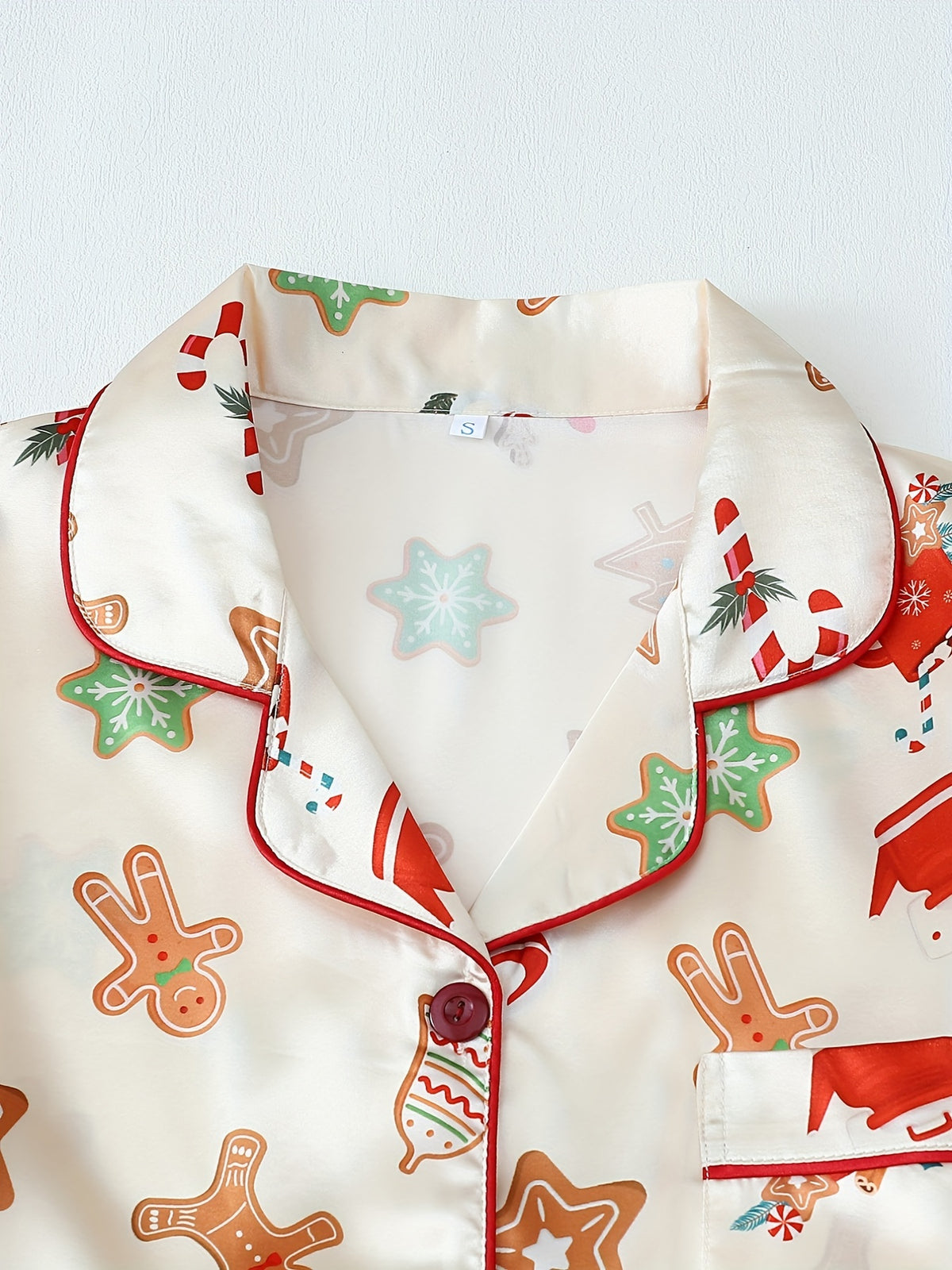 Women's Gingerbread Summer Christmas Pyjamas