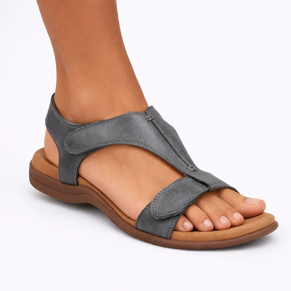 Women's Casual Orthopedic Sandals - Grey