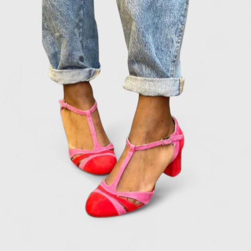 Women's Strappy Block Heel Sandals