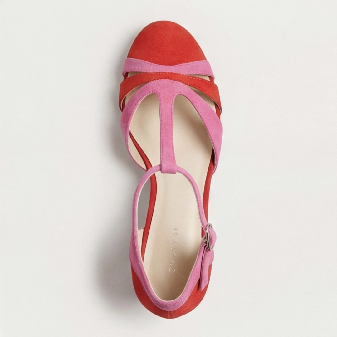 Women's Strappy Block Heel Sandals