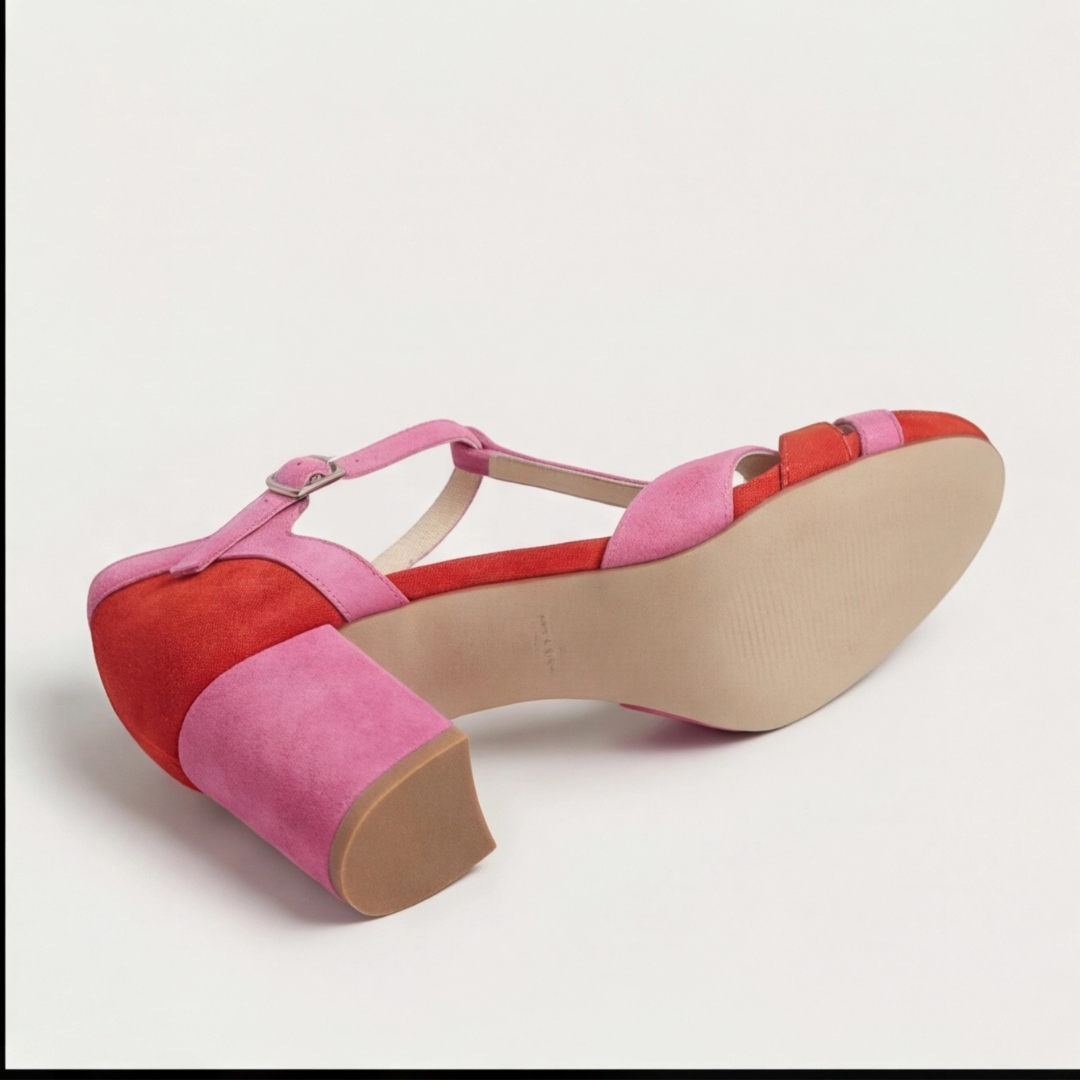 Women's Strappy Block Heel Sandals