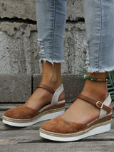 Harlow | Women's Strappy Orthopedic Espadrille Wedge-Heel Sandals
